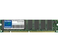 GLOBAL MEMORY 1Go PC133 133MHz 168-PIN SDRAM DIMM MÉMOIRE RAM pour Ordinateurs DE Bureau/Cartes Meres
