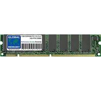 GLOBAL MEMORY 1Go SDRAM PC133 133MHz 168-PIN DIMM MÉMOIRE RAM pour Roland MV-8000 / MV-8800 Sampler