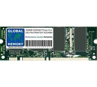 GLOBAL MEMORY 256Mo 100-PIN SDRAM SODIMM MÉMOIRE RAM pour IMPRIMANTES (P/N HP-256Mo-PC100-100P, MD-256, 16H0730)