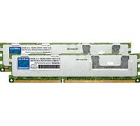 GLOBAL MEMORY 32Go (2 x 16Go) DDR3 1333MHz PC3-10600 240-PIN ECC ENREGISTRÉ DIMM (RDIMM) MÉMOIRE RAM KIT pour SERVEURS/WORKSTATIONS/Cartes Meres (8 Rank KIT Non-CHIPKILL)