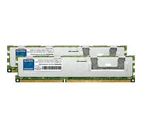 GLOBAL MEMORY 32Go (2 x 16Go) DDR3 1600MHz PC3-12800 240-PIN ECC ENREGISTRÉ DIMM (RDIMM) MÉMOIRE RAM KIT pour SERVEURS/WORKSTATIONS/Cartes Meres (4 Rank KIT CHIPKILL)
