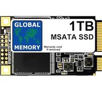 GLOBAL MEMORY Disque dur SSD MSATA 2242 pour Thinkpad X220 X220T X230 X230T T420 T420S T430 T430S 1 To