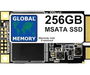 GLOBAL MEMORY Disque dur SSD MSATA 2242 WWAN pour Lenovo Thinkpad X220 X220T X230 X230T T420 T420S T430 T430S 256 Go