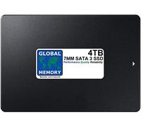 GLOBAL MEMORY Disque dur SSD SATA 3 Solid State Drive pour Mac Mini/Mac Mini Serveur (2011-2012-2014) 4 To 7 mm