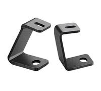 Global Mounting Bracket, Vehicle Work Light Holder, Anti Vibration Support with Secure Clamps, Aluminum Alloy Base Plate, Led Pod Light Frame with Sturdy Design, Car Exterior for Off Road Use