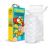 Global Novelties Happy Ending Pleasure Package Use With Caution Tight Textured Stroker Clear Taille Unique