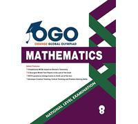 Global Olympiad National Level Examination Maths for Class 8: OGO Maths National Level Exam (NLE) Book