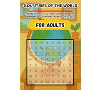 Global Quest: Countries of the World Word Search: A Challenging and Educational Puzzle Journey for Adults and Travel Enthusiasts