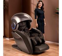 GLOBAL RELAX® | Kronos Fauteuil de Massage 5D Édition Limitée | Noir | Pressothérapie I Aromathérapie I Luminothérapie I Thermothérapie I Son Bluetooh 3D | Gravité Zéro I Espace Zéro