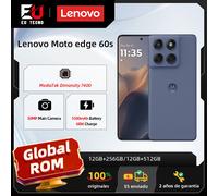 Global ROM Lenovo moto edge 60s motorola edge 60s MTK Dimensity 7400 Écran 6,7 pouces 120 Hz Batterie 5500 mAh Charge 68 W NFC CN Version Motorola edge 60 fusion Bleu