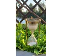 Global Sablier vintage en laiton 1 minute 7,6 cm