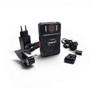 GLOBAL SECURITY Caméra Piéton 4K GPS BOBLOV M7 Pro | 128Go de Mémoire, Objectif Rotatif 180°, Autonomie 15h, Vision Nocturne pour Sécurité et Forces de l'Ordre