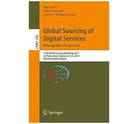 Global Sourcing Of Digital Services: Micro And Macro Perspectives