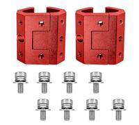 Global Tool Storage Track Couplers Pinces métalliques avec une durabilité prolongée pour les délocalisations fréquentes Parenthèses de rail en aluminium