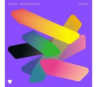 GLOBAL UNDERGROUND: UNIQUE /GLOBAL UNDERGROUND GREEN MARBLED 2 VINYL LP NEUF