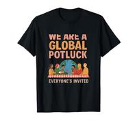 Global Unity Potluck Graphic Design - Pique-Nique Inclus T-Shirt