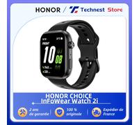 Honor InfoWear Watch 2i 4,7 cm (1.85") AMOLED 49.7 mm Numérique 390 x 450 pixels Écran tactile Noir