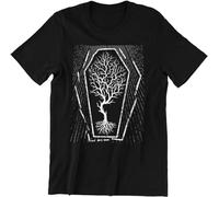 Global Warming Dying Tree T-T-Shirts à Manches Courtes, Earth Day, Climate Change Clothing Top Black(Small)