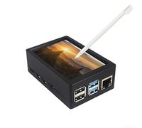 GLOBALHUT 3 5 pouces 480x320 Pi 4 3 écran tactile LCD Display Monitor, étui pour Raspberry Pi