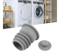 GLOBALHUT Bouchons de vidange de canalisation, couvercle anti-odeur en silicone pour machine à laver, joint d'étanchéité anti-odeur, convient pour salle de bain, cuisine (L), 355HH617SCJAA8J653S8