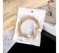 GLOBALHUT Cordes de harpe lyre en métal, 7, 10, 16, 19, 21, 24 cordes, volume flexible, réglage facile de la tonalité, son classique, effet de résonance