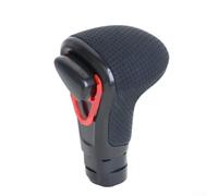GLOBALHUT Pommeau de levier de vitesse de voiture pour A3 8P pour A4 8K A5 8T pour A6 C6 A7 C7 Q5, pommeau de levier de vitesse en cuir noir transmission automatique 4G1713139(B)