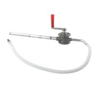 GLOBALHUT Pompe à manivelle diesel, 15 litres/min, rotative, à manivelle, pour essence, diesel, carburant, garage, longueur de tube variable, I98DR8FZ5W2A5RFP5ZEWW22R2Z