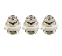 GLOBALHUT Vanne Purgeur Air Auto 3/4" Laiton 3PCS pour Chauffage Vanne | Laiton massif, évacuation auto, joint torique, max 100°C, lot de 3 unités