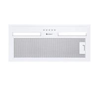 Globalo Hadario 60.2 White acier blanc hotte de cuisine | Hotte aspirante avec filtre | Module de ventilation pour hotte aspirante, installation sous meuble