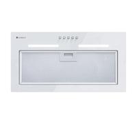 GLOBALO Hotte aspirante, hotte encastrable pour cuisine, avec éclairage, largeur d'installation 60 cm, 3 niveaux de puissance, Orivio 60.1 White, Blanc [Classe énergétique B]