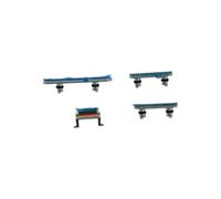 Globalstock Bouton latéral + Volume Mute pour iPhone XS Silver/Argent 4 pièces dans Un Ensemble