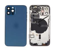 Globalstock Châssis arrière Complet pour iphone 12 Pro Bleu