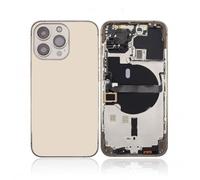 Globalstock Châssis arrière Complet pour iPhone 14 Pro Max Or