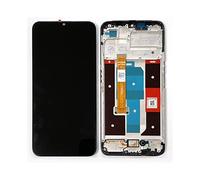 Globalstock Ecran LCD + Vitre Tactile avec châssis pour Realme C35 RMX3511 Noir OEM + Outils