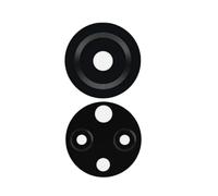 Globalstock Lentille Caméra Arrière Premium pour Honor X7 - Noir (2 pièces)