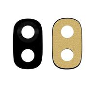 Globalstock Lentille de caméra arrière pour Samsung Galaxy A40/A30/A10/M10 Noir
