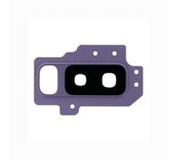 Globalstock Lentille en Verre caméra arrière pour Samsung Galaxy S9 Plus Violet avec Châssis