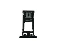 Globalstock Tiroir Carte Sim Micro SD Carte Mémoire pour Sony Xperia X Compact Double sim Noir