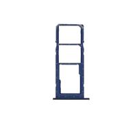 Globalstock Tiroir Carte sim pour Samsung Galaxy A03s A037 A037F Double sim Bleu