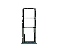 Globalstock Tiroir Carte sim pour Xiaomi Redmi 9C / Poco C3 Double sim Bleu