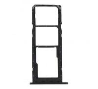 Globalstock Tiroir de Carte sim pour Samsung Galaxy A02s Double sim Noir