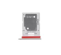 Globalstock Tiroir Double SIM Premium pour Xiaomi Redmi Note 11 Pro 5G - Argent