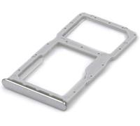 Globalstock Tiroir Sim 1 + Sim 2 ou Carte SD pour Huawei P30 Lite Blanc