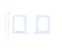 Globalstock Tiroir SIM + Micro SD pour Samsung Galaxy Tab S2 9.7 T815 Blanc