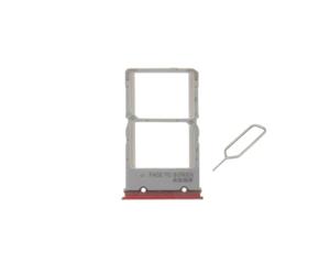 Globalstock Tiroir SIM Premium pour Xiaomi Mi 9T / Mi 9T Pro - Rouge