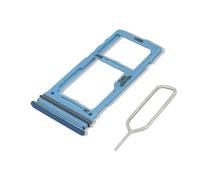 Globalstock Tiroir Simple SIM pour Samsung Galaxy A52 A525/A72 5G/A72/A52 5G - Bleu