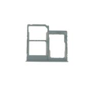 Globalstock Tiroir Support Carte SIM + Support Carte Mémoire pour Samsung Galaxy A40 (SM-A405F) - Blanc