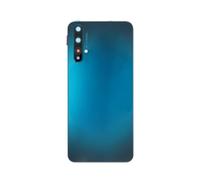 Globalstock Vitre arrière avec Adhésif + Lentille Camera + Support pour Huawei Honor 20 Vert + Logo