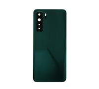 Globalstock Vitre arrière avec Adhésif + Lentille Camera + Support pour Huawei P40 Lite 5G Vert + Logo