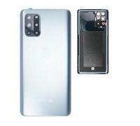 Globalstock Vitre Arrière avec Lentille Caméra pour OnePlus 8T - Silver Lunaire